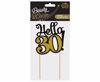 Obrazek DEK .PAPIEROWA TOPPER " HELLO 30" PF-DP30 GODAN