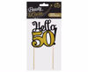 Obrazek DEK .PAPIEROWA TOPPER " HELLO 50" PF-DP50 GODAN